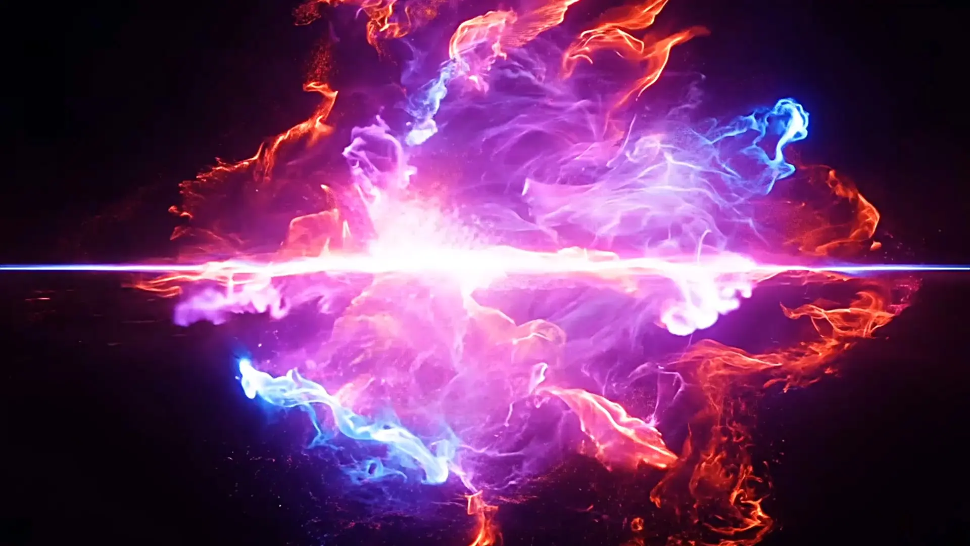 Vibrant Plasma Burst Overlay for Futuristic Video Projects